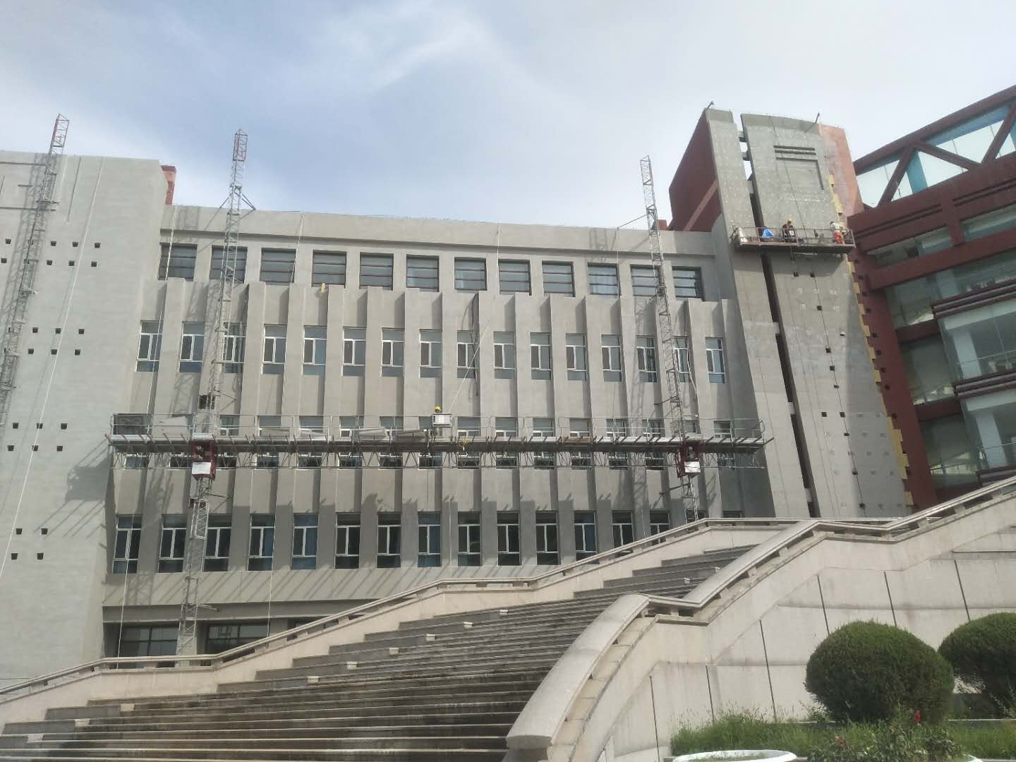 內(nèi)蒙古師范大學(xué)圖書館外墻裝修 內(nèi)蒙古師范大學(xué)圖書館外墻裝修